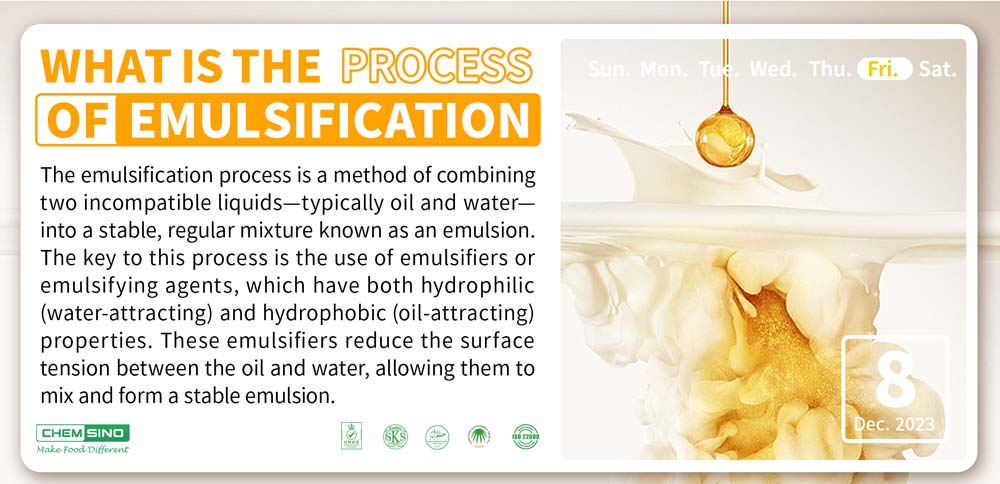 What is the Process of Emulsification?